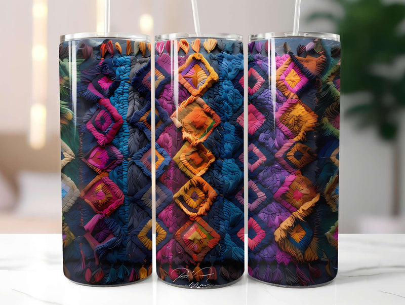 Moroccan Summer 3 Tumbler Wrap - CraftNest - Digital Crafting and Art