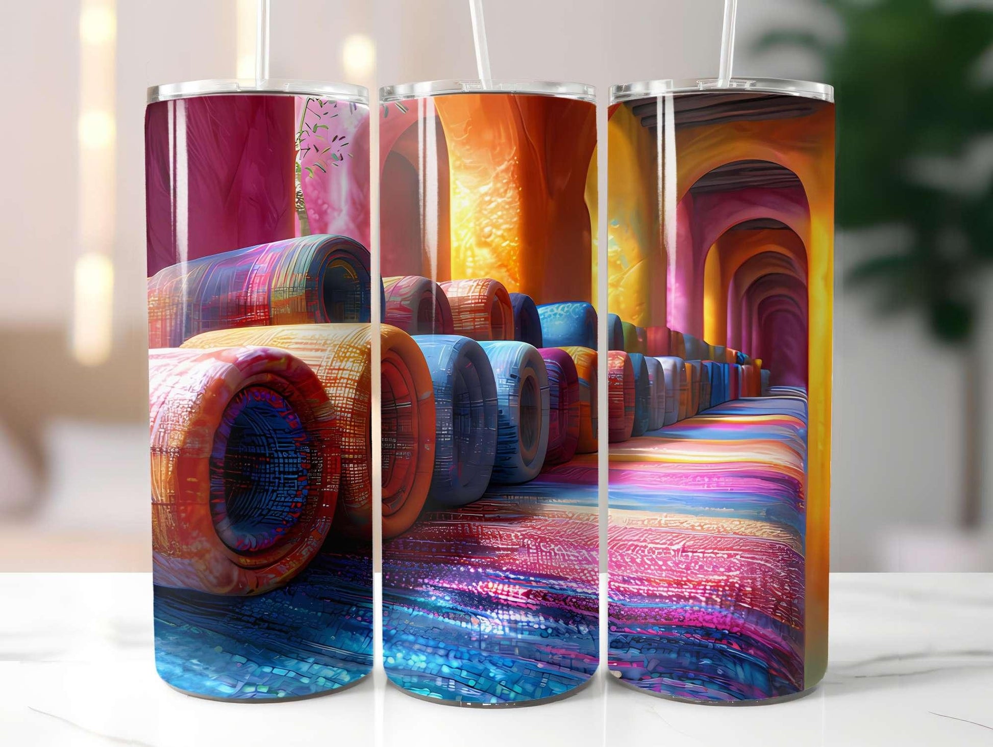 Moroccan Summer 3 Tumbler Wrap - CraftNest - Digital Crafting and Art