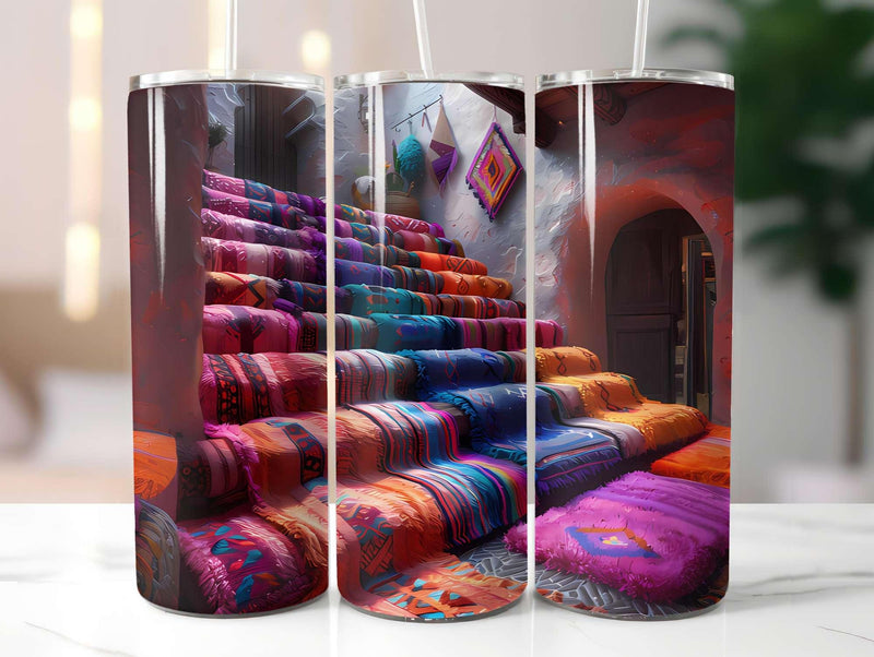 Moroccan Summer 3 Tumbler Wrap - CraftNest - Digital Crafting and Art