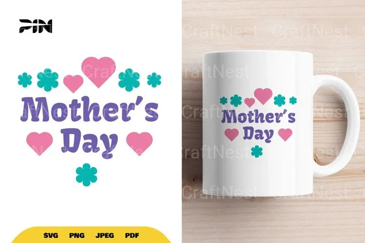 Mother's Day Motivational SVG Bundle Clipart - CraftNest - Digital Crafting and Art