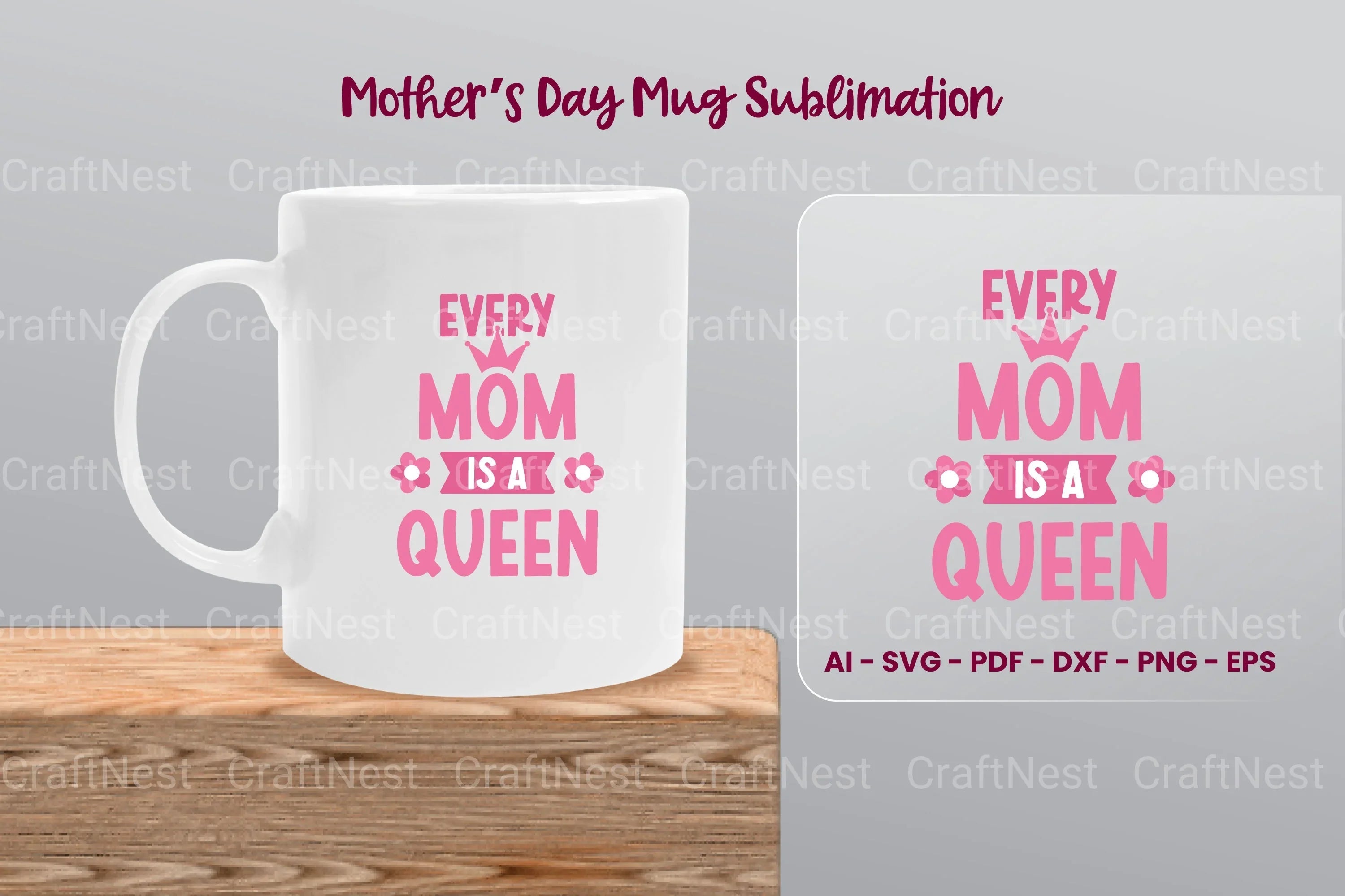 Mother's Day SVG Bundle - CraftNest - Digital Crafting and Art