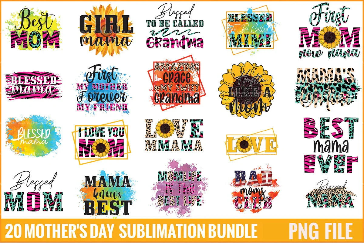 Mother's Day Clipart Bundle