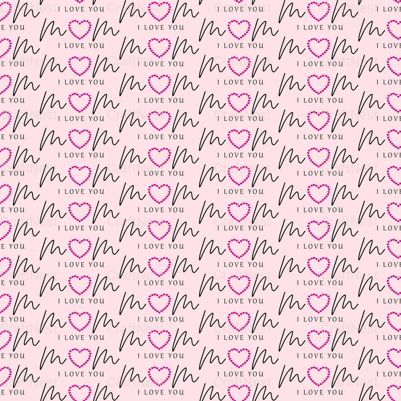 Mother's Day Sublimation Digital Paper - CraftNest - Digital Crafting and Art