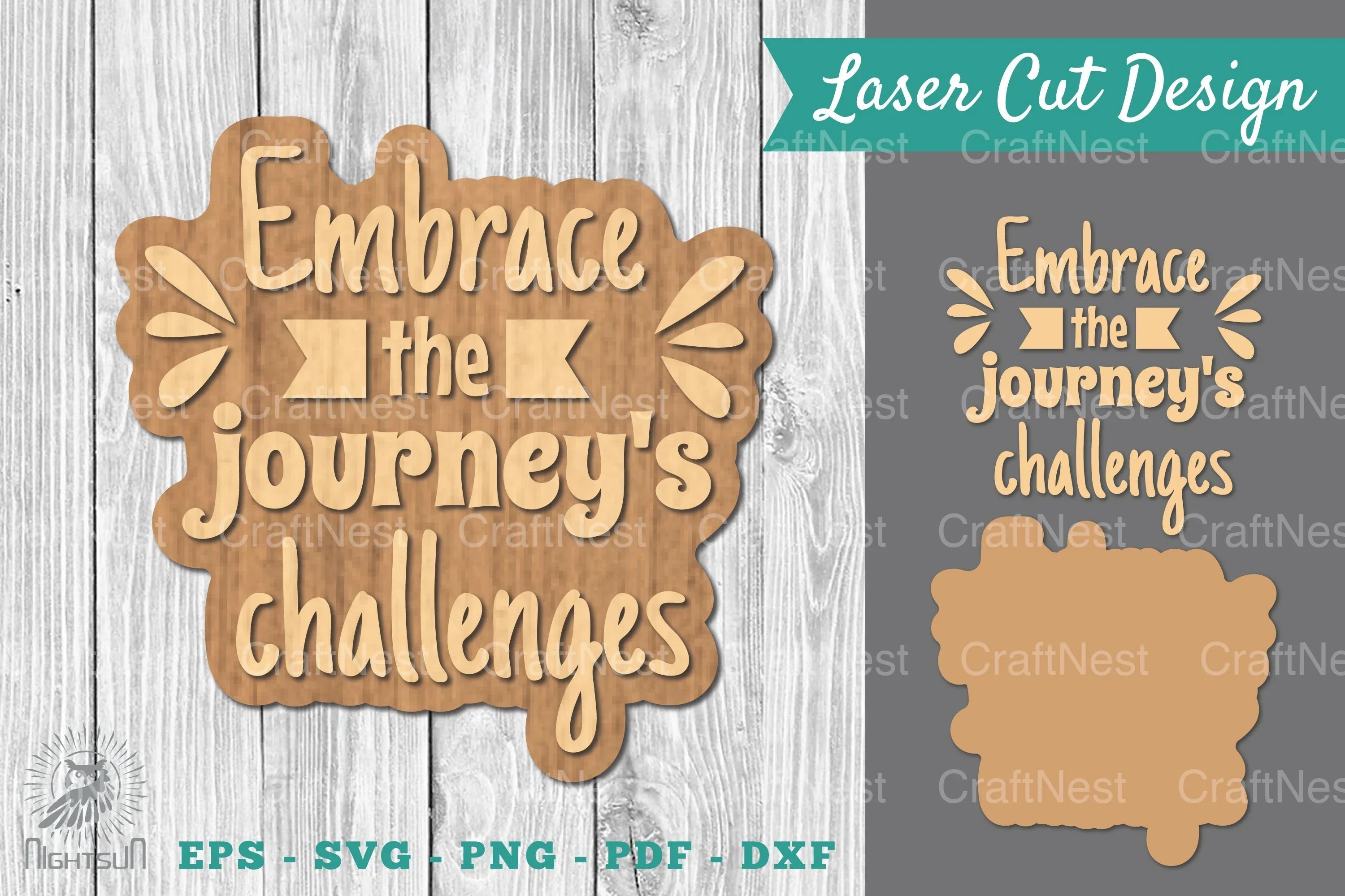 Motivational Laser Cut Decoration Clipart Bundle - CraftNest - Digital Crafting and Art