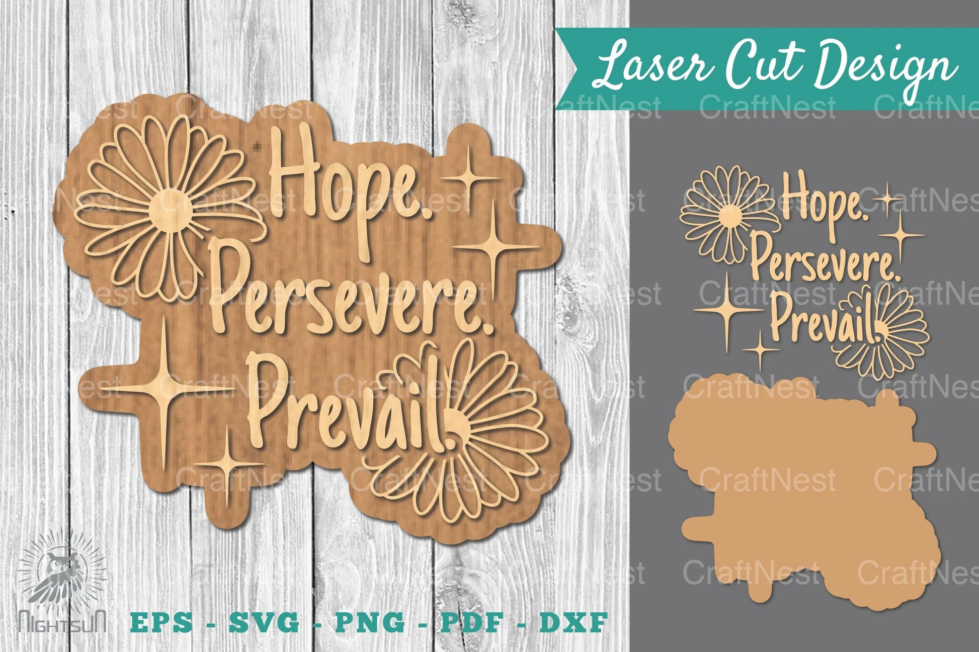 Motivational Laser Cut Decoration SVG Bundle - CraftNest - Digital Crafting and Art