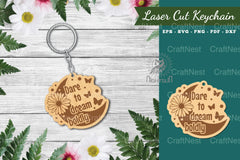 Motivational Laser Cut Keychain Bundle - CraftNest - Digital Crafting and Art