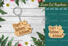 Motivational Laser Cut Keychain Design Bundle
