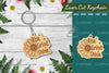 Motivational Laser Cut Keychain Design Bundle