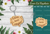 Motivational Laser Cut Keychain Bundle