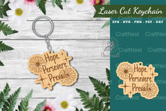 Motivational Laser Cut Keychain Bundle - CraftNest - Digital Crafting and Art
