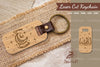 Motivational Quotes Laser Cut Keychain Bundle