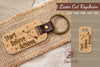 Motivational Quotes Laser Cut Keychain Bundle