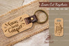 Motivational Quotes Laser Cut Keychain Bundle