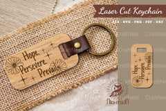 Motivational Quotes Laser Cut Keychain Bundle - CraftNest - Digital Crafting and Art