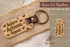 Motivational Quotes Laser Cut Keychain Bundle