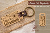 Motivational Quotes Laser Cut Keychain Bundle