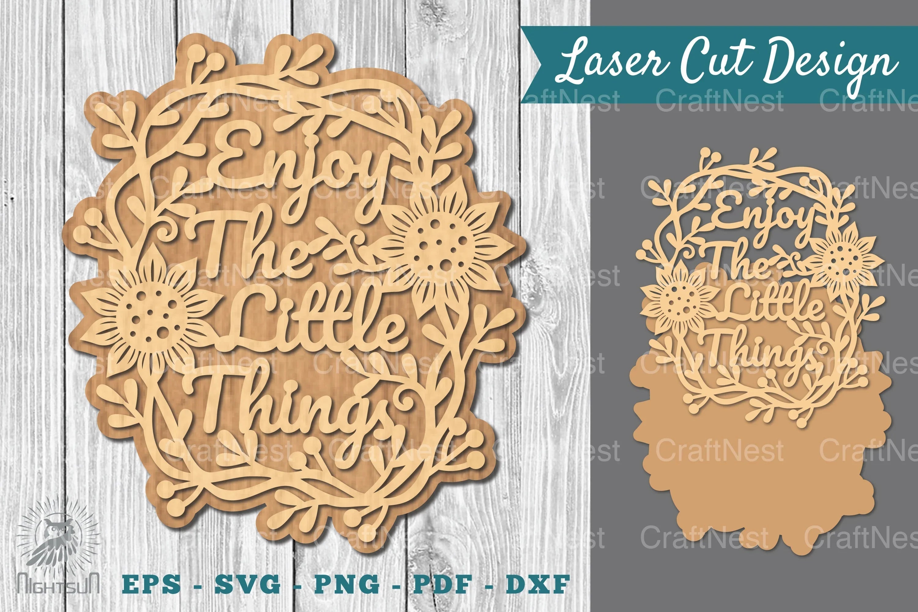 Motivational Quotes Laser Cut Sign SVG Bundle - CraftNest - Digital Crafting and Art