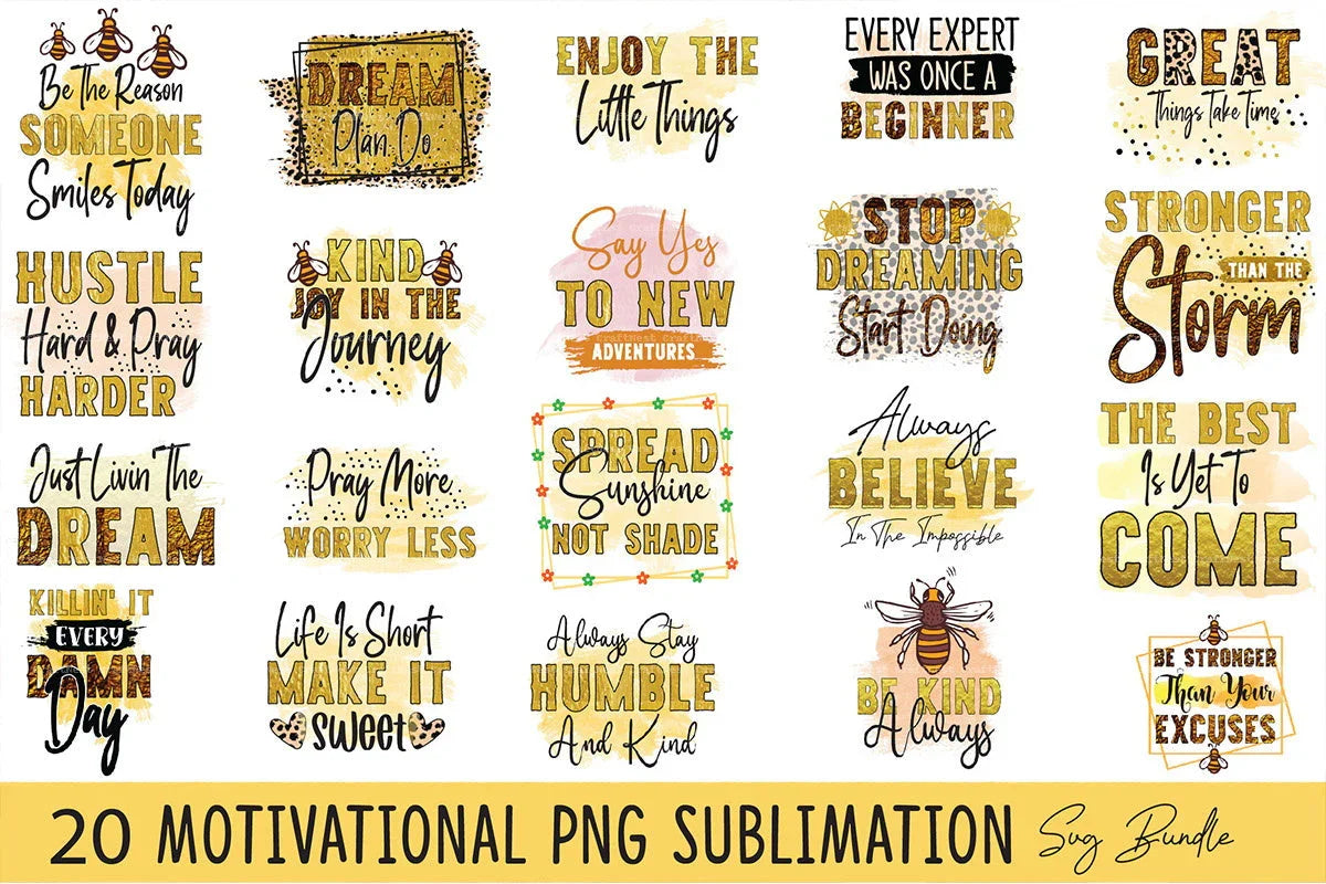 Inspirational Clipart Bundle