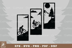 Mountain Biking Home Decor Clipart Bundle - CraftNest - Digital Crafting and Art