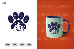 Mountain Paw Adventure SVG Bundle - CraftNest - Digital Crafting and Art