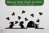 St. Patrick's Day Mouse Hole SVG Bundle