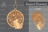 Mouse Laser Cut Ornament SVG Bundle