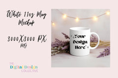 Floral Coffee Mug Mockup Design - CraftNest - Digital Crafting and Art