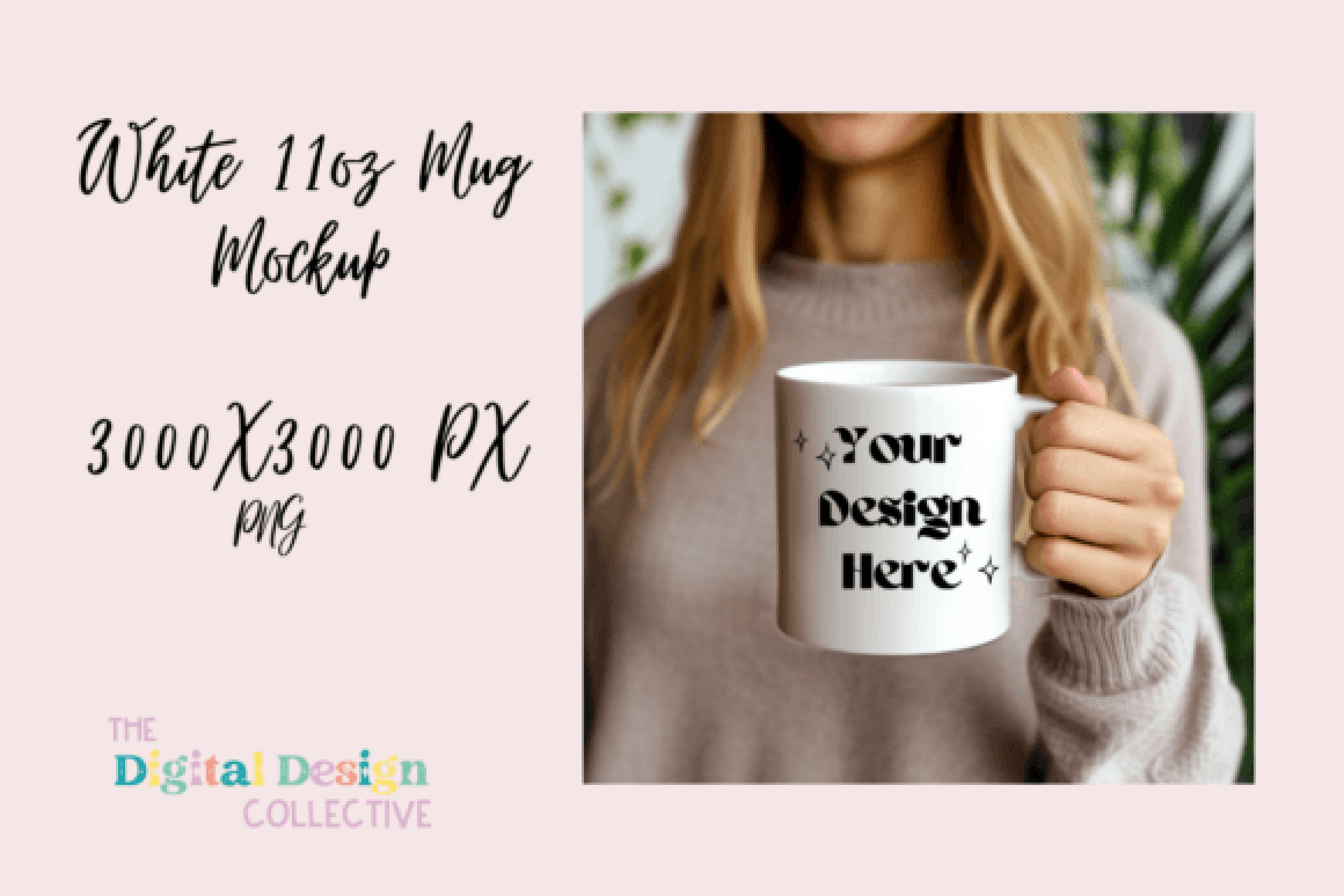 White Coffee Mug Mockup Set