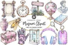 Ultimate Museum Clipart Bundle - CraftNest - Digital Crafting and Art
