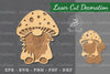 Mushroom Gnome Laser Cut Decoration Clipart Bundle