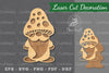 Mushroom Gnome Laser Cut Decoration Bundle