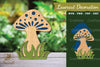 Mushroom Laser Cut Decoration Clipart Bundle