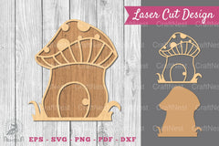 Mushroom Laser Cut Decoration Clipart Bundle - CraftNest - Digital Crafting and Art