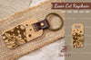 Mushroom Laser Cut Keychain Design Bundle