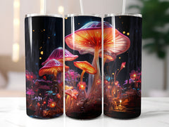 Mushroom and Fungus Designs Tumbler Wrap - CraftNest