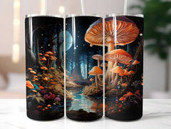 Mushroom and Fungus Designs Tumbler Wrap - CraftNest