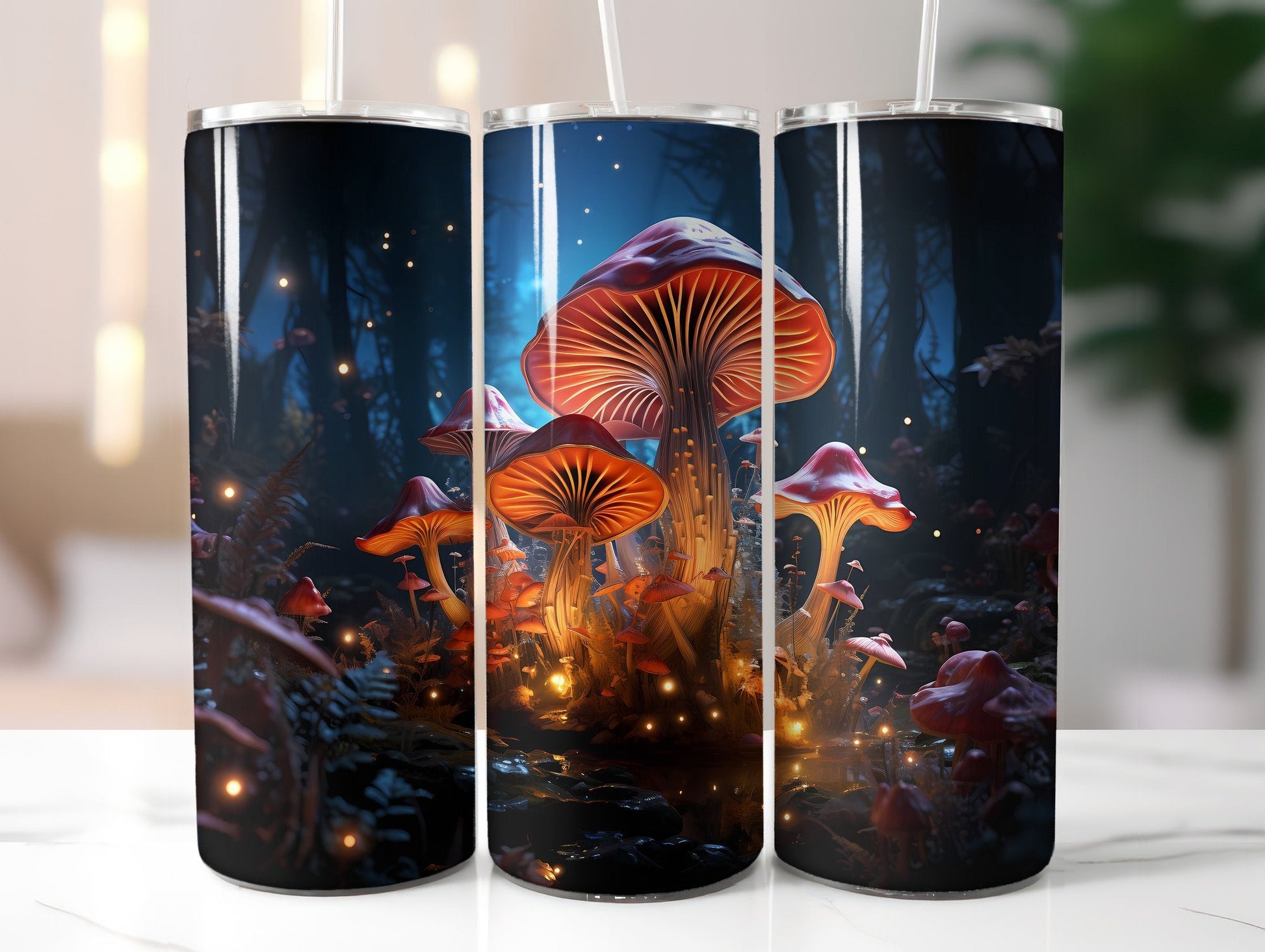 Mushroom and Fungus Designs Tumbler Wrap - CraftNest