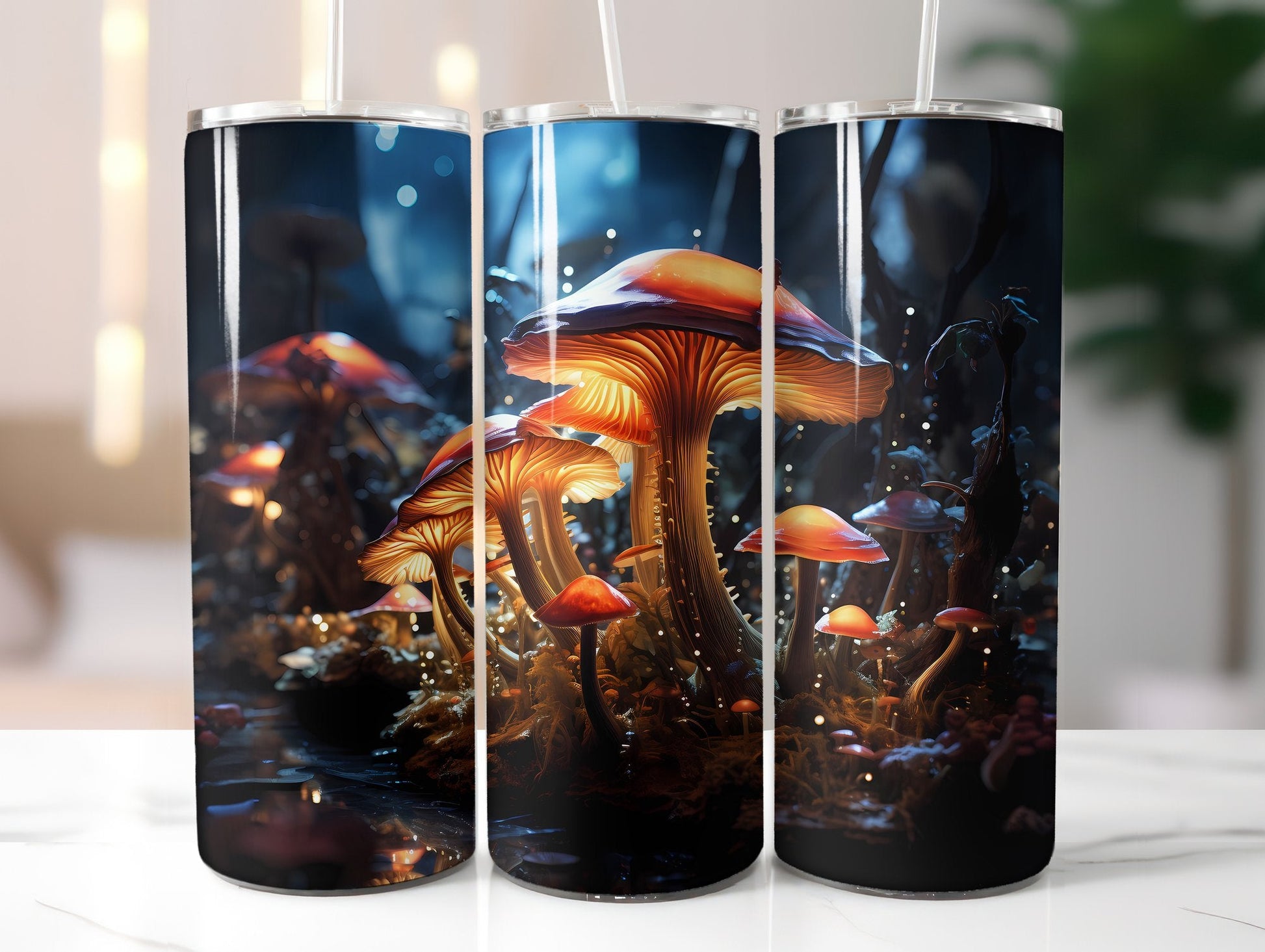 Mushroom and Fungus Designs Tumbler Wrap - CraftNest