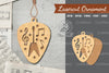 Music Guitar Laser Cut Ornament Clipart Bundle