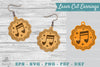 Music Notes Laser Cut Earrings SVG Bundle