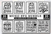 Music Design SVG Bundle