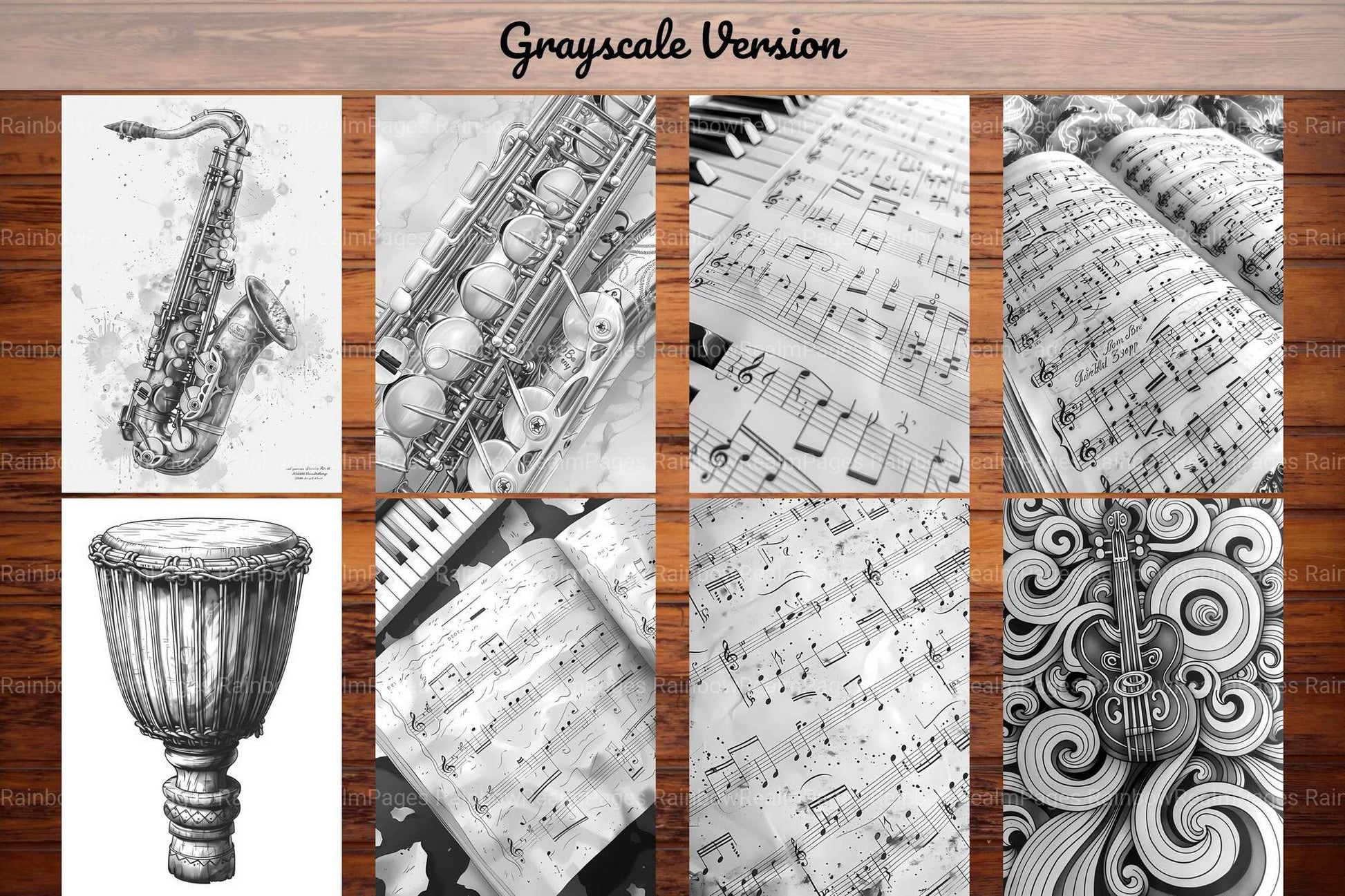 Music Back To School Coloring Books - CraftNest - Digital Crafting and Art