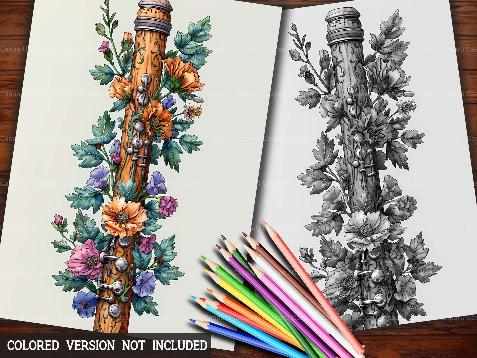 Music Back To School Coloring Books - CraftNest - Digital Crafting and Art