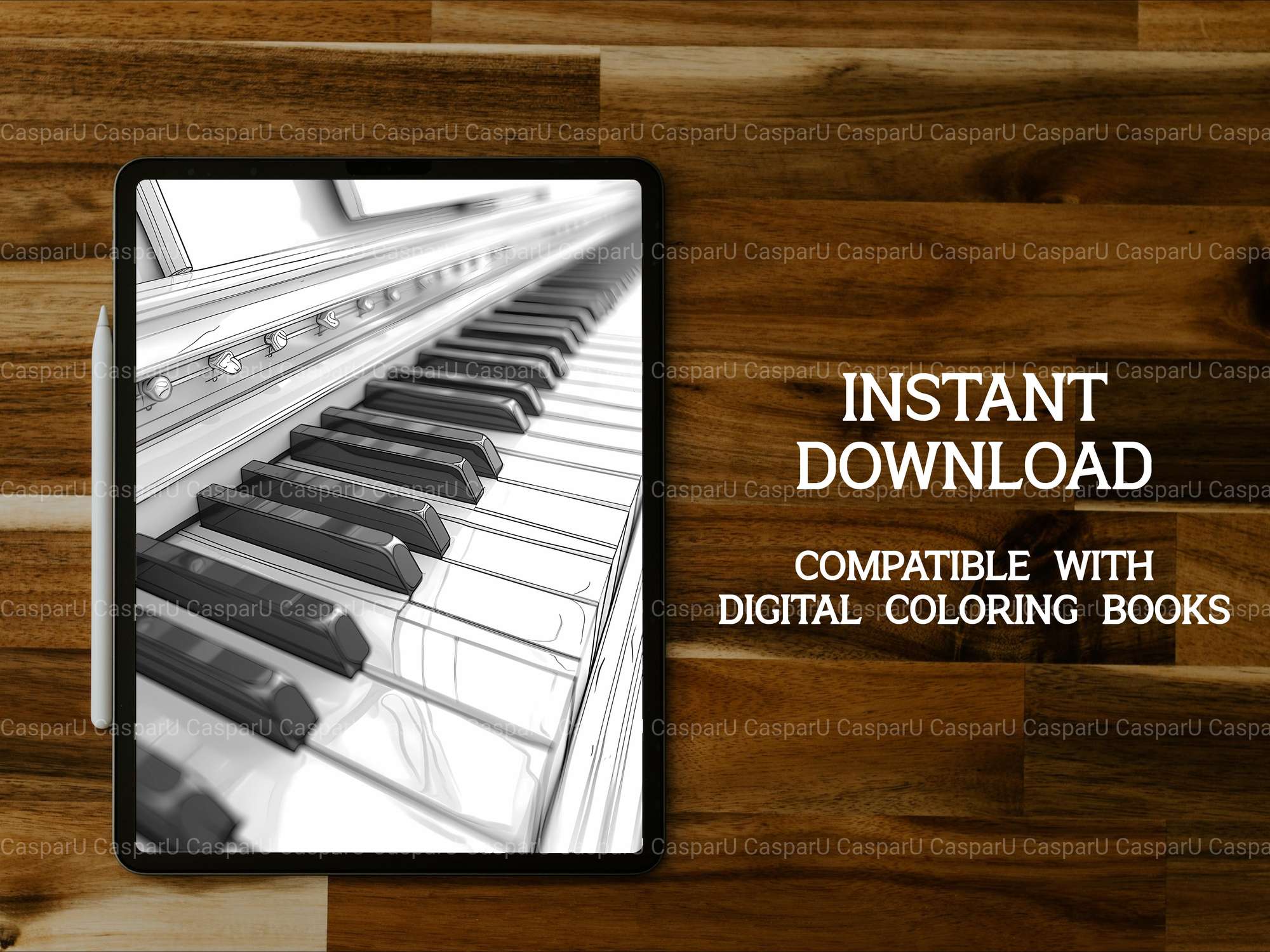 Music Back To School Coloring Books - CraftNest - Digital Crafting and Art