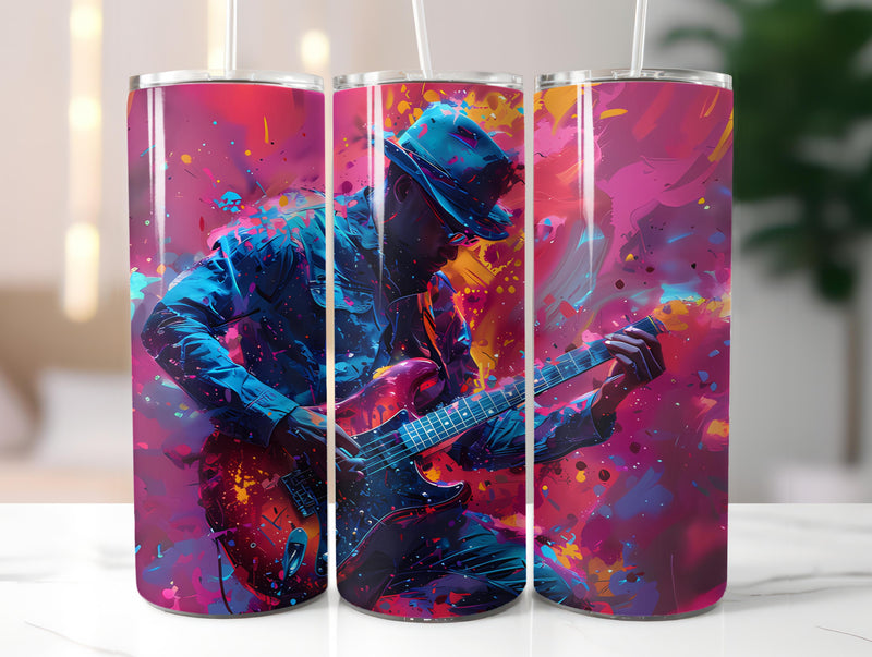 Musician Profession 3 Tumbler Wrap - CraftNest - Digital Crafting and Art