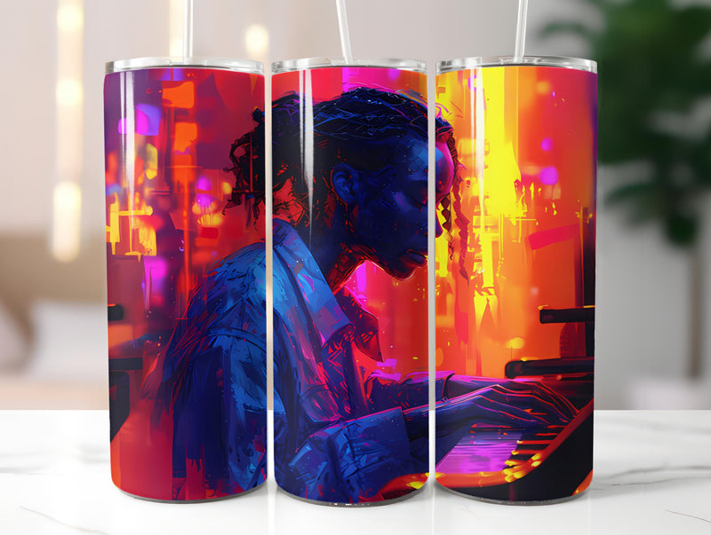 Musician Profession 2 Tumbler Wrap - CraftNest - Digital Crafting and Art