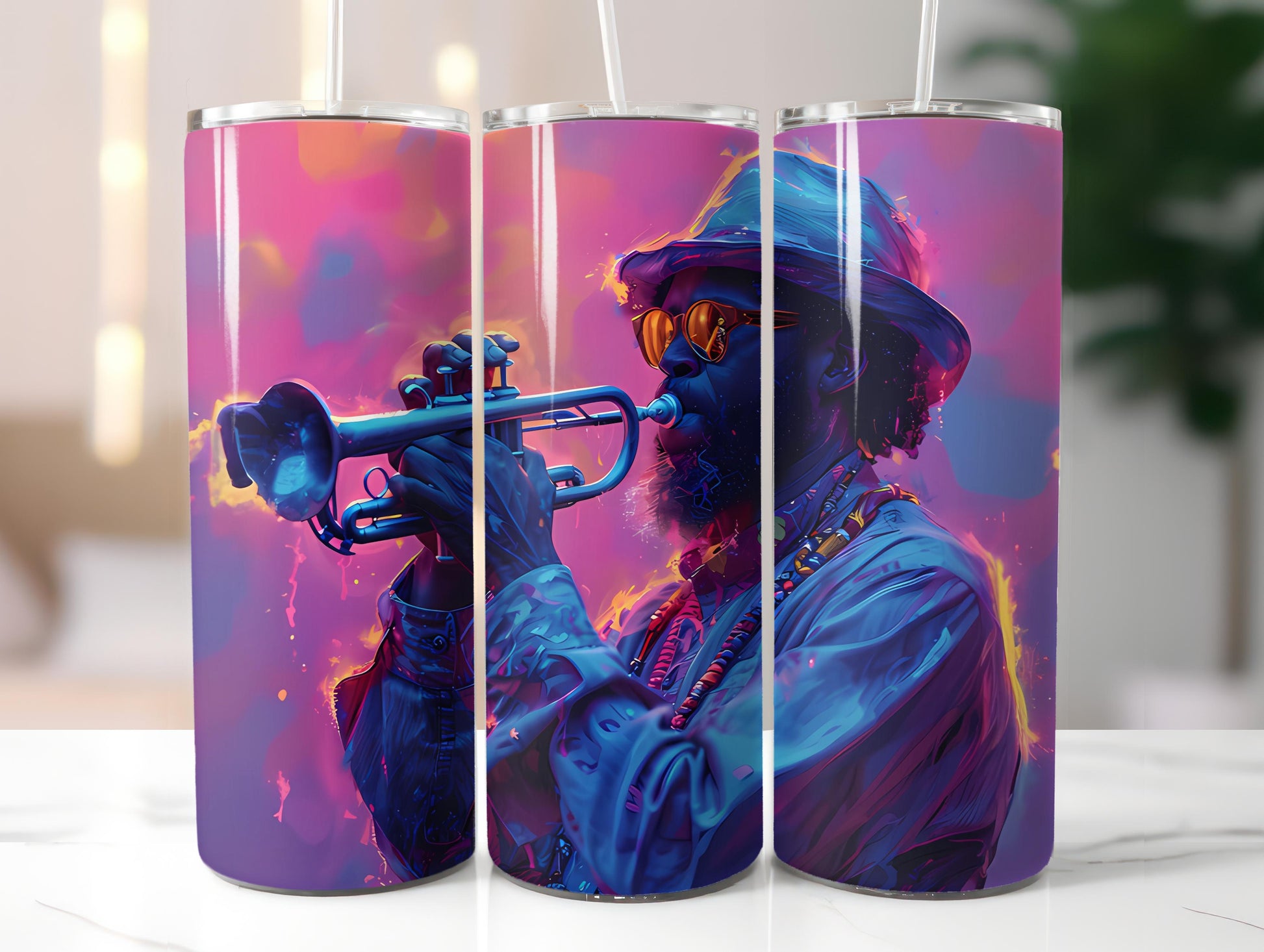 Musician Profession 4 Tumbler Wrap - CraftNest - Digital Crafting and Art