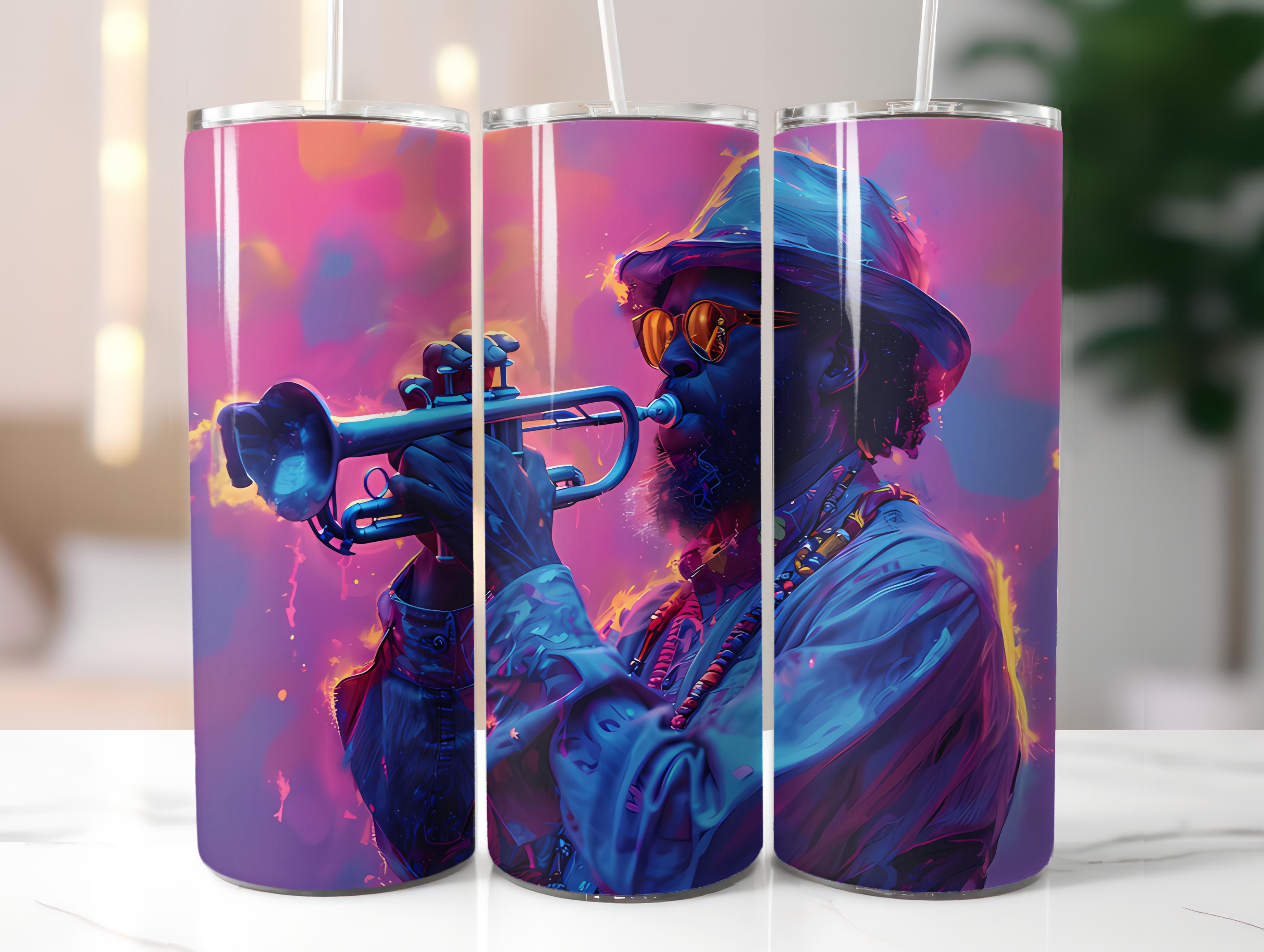 Musician Profession 4 Tumbler Wrap - CraftNest - Digital Crafting and Art