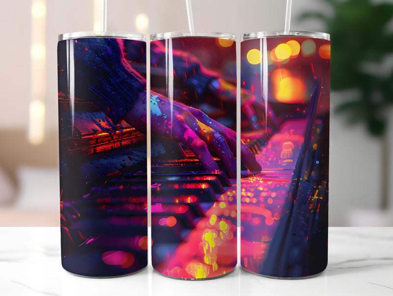 Musician Profession 3 Tumbler Wrap - CraftNest - Digital Crafting and Art