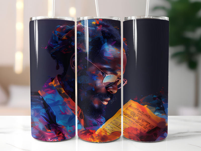 Musician Profession 6 Tumbler Wrap - CraftNest - Digital Crafting and Art